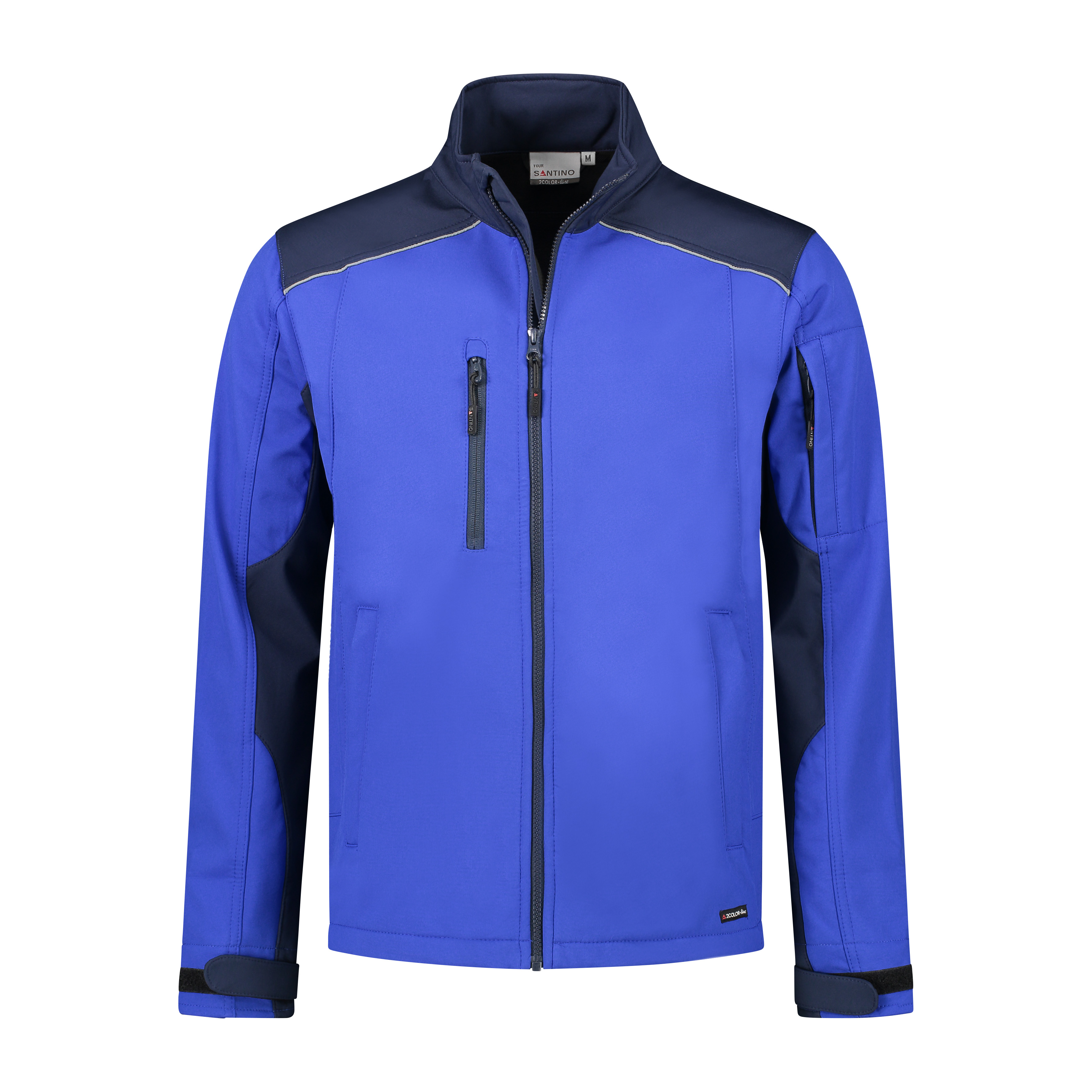 2-Color Softshell Jacket TOUR - front